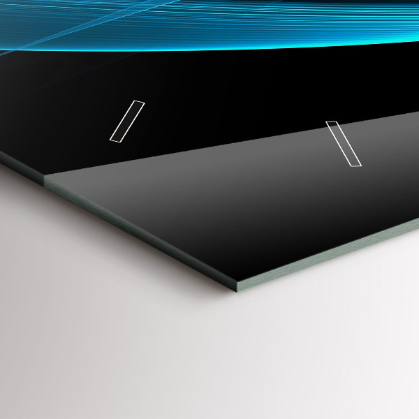 Orologi orizzontali Astrazione blu