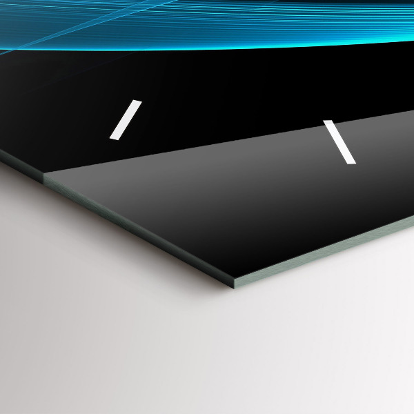 Orologi orizzontali Astrazione blu