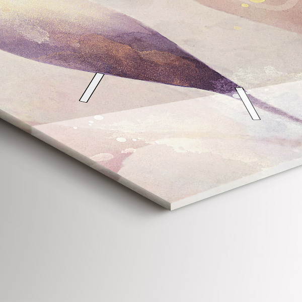 Orologi orizzontali Foglie boho astratte