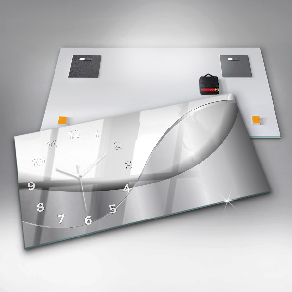 Orologi orizzontali Astrazione d'argento