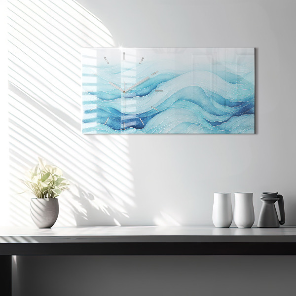 Orologi orizzontali Nuvole blu