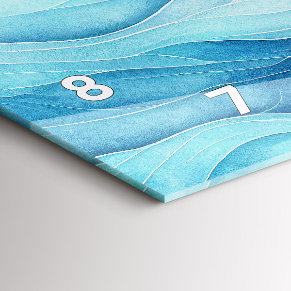 Orologi orizzontali Nuvole blu