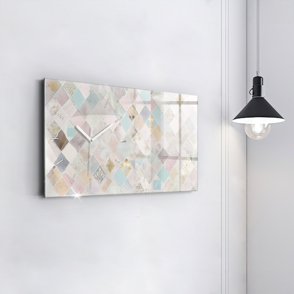 Orologi orizzontali Piastrelle colorate