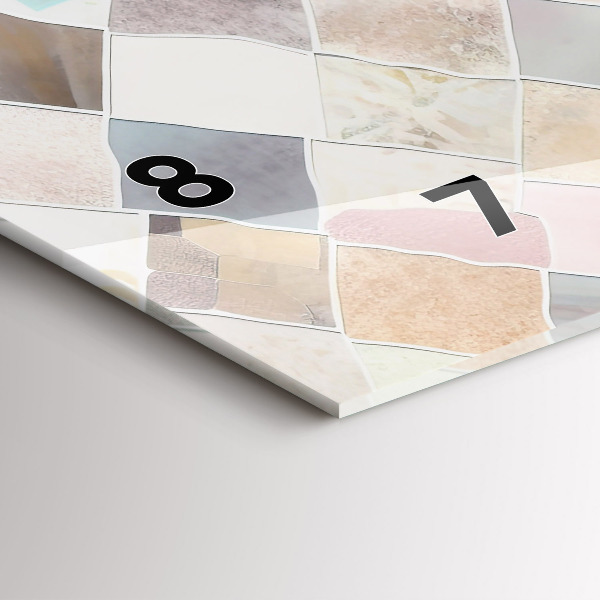 Orologi orizzontali Piastrelle colorate