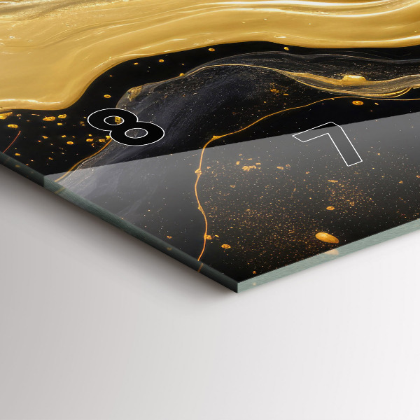 Orologi orizzontali Marmo oro