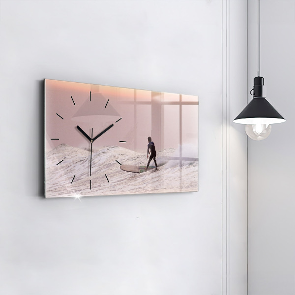 Orologi orizzontali Surfista alle Hawaii