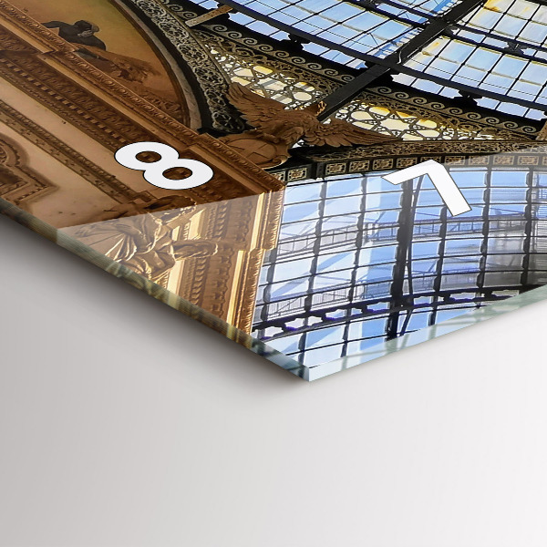 Orologio rettangolare Centro commerciale a Milano