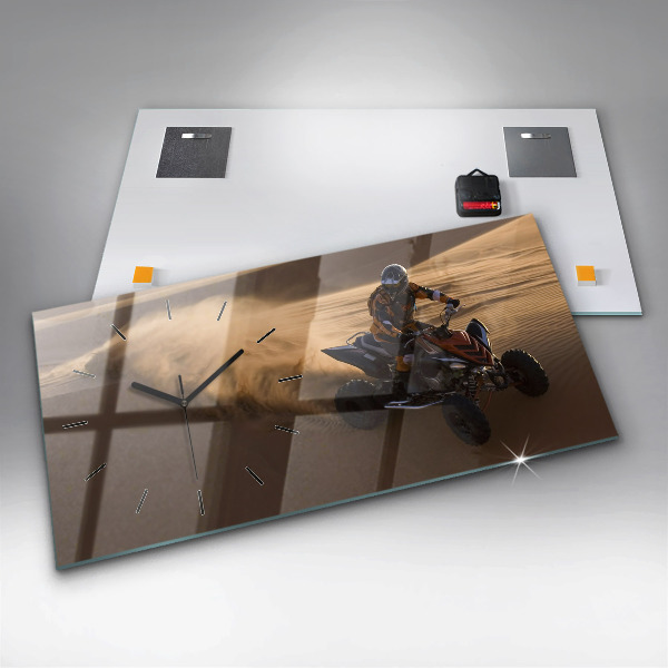 Orologio rettangolare Quad nel deserto