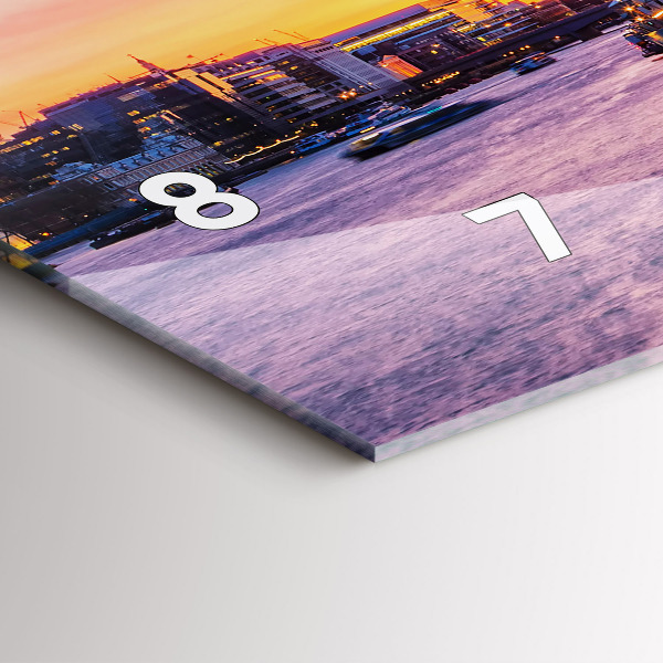 Orologio rettangolare Vista di Londra