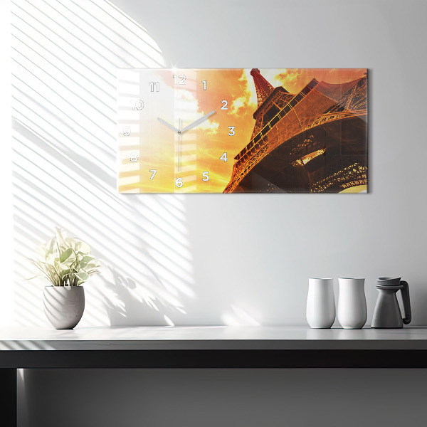 Orologio rettangolare La Torre Eiffel a Parigi