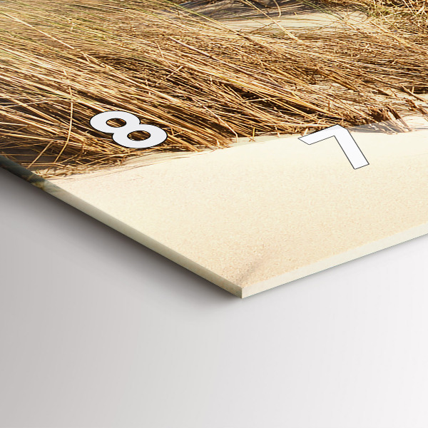 Orologio rettangolare Vista della spiaggia