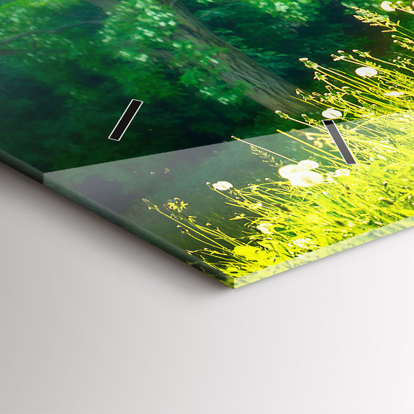 Orologio rettangolare Natura primaverile