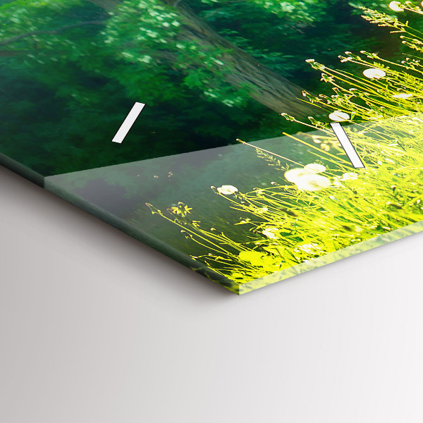 Orologio rettangolare Natura primaverile