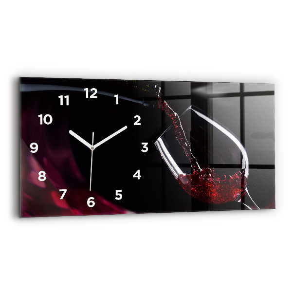 Orologio rettangolare Vino