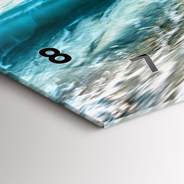 Orologio rettangolare Spiaggia, mare e sabbia