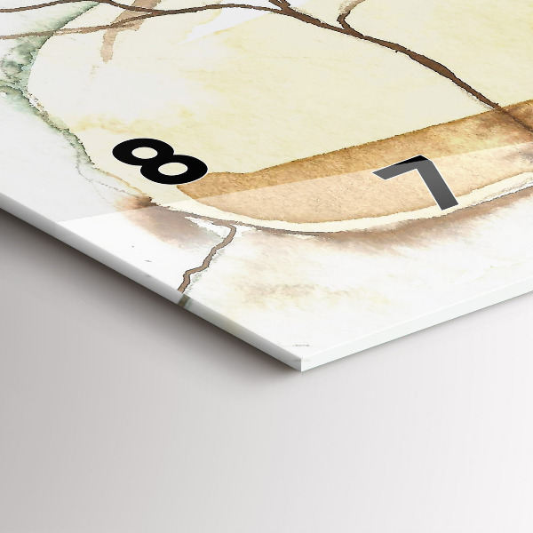 Orologio rettangolare Ritratto di una donna