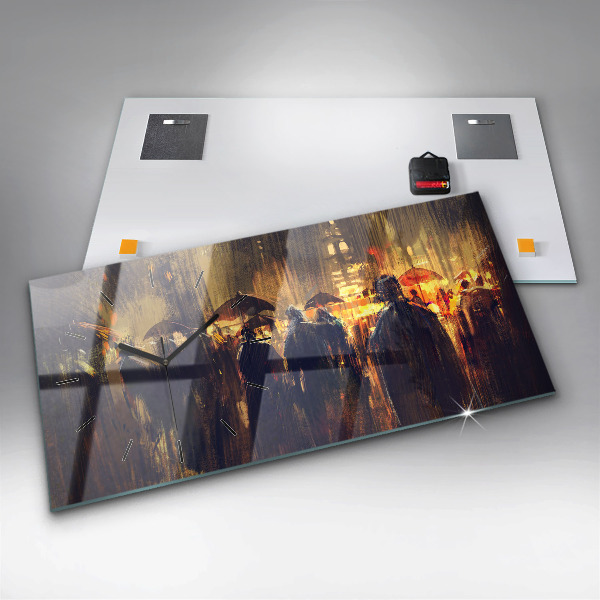 Orologio rettangolare Impressionismo nell'arte Piazza del Mercato