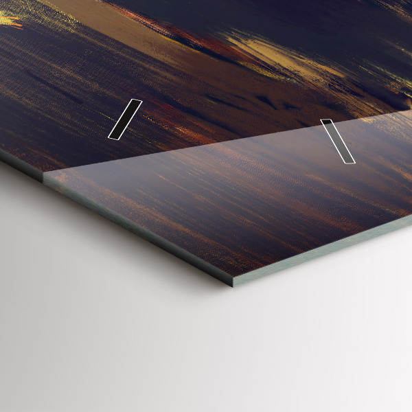 Orologio rettangolare Impressionismo nell'arte Piazza del Mercato