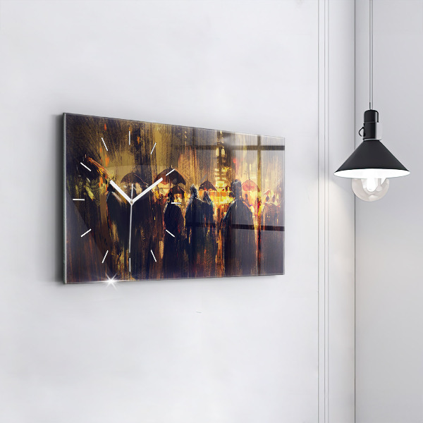 Orologio rettangolare Impressionismo nell'arte Piazza del Mercato