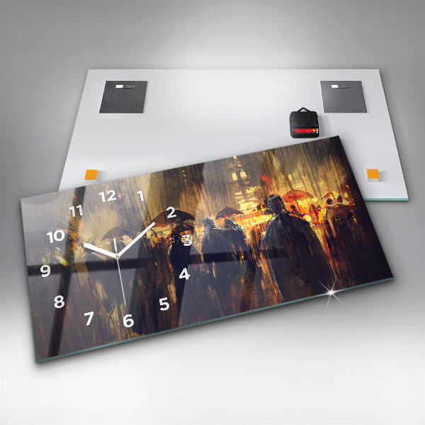 Orologio rettangolare Impressionismo nell'arte Piazza del Mercato