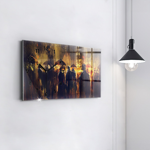 Orologio rettangolare Impressionismo nell'arte Piazza del Mercato