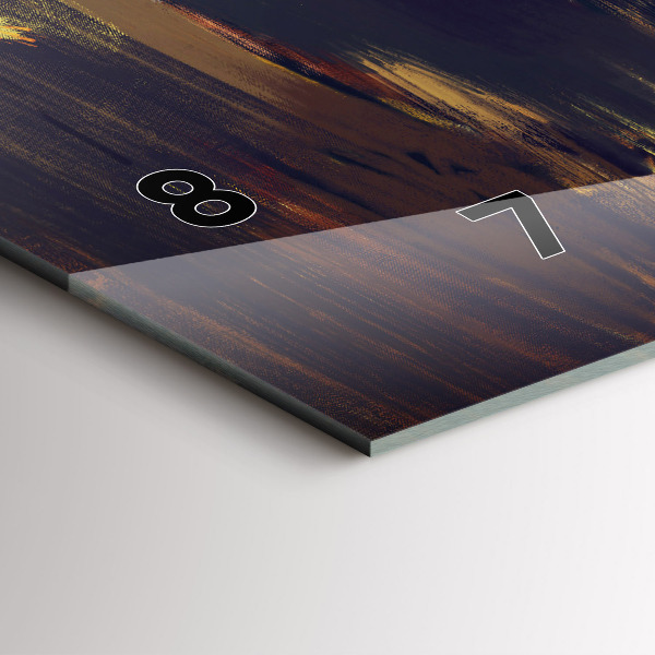 Orologio rettangolare Impressionismo nell'arte Piazza del Mercato