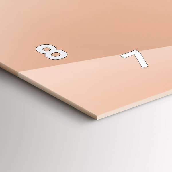 Orologio rettangolare Illustrazione di fenicottero