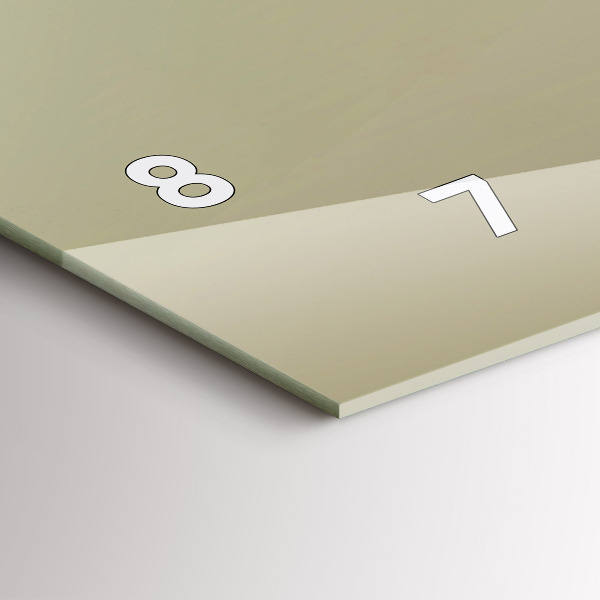 Orologio rettangolare Alce grafico