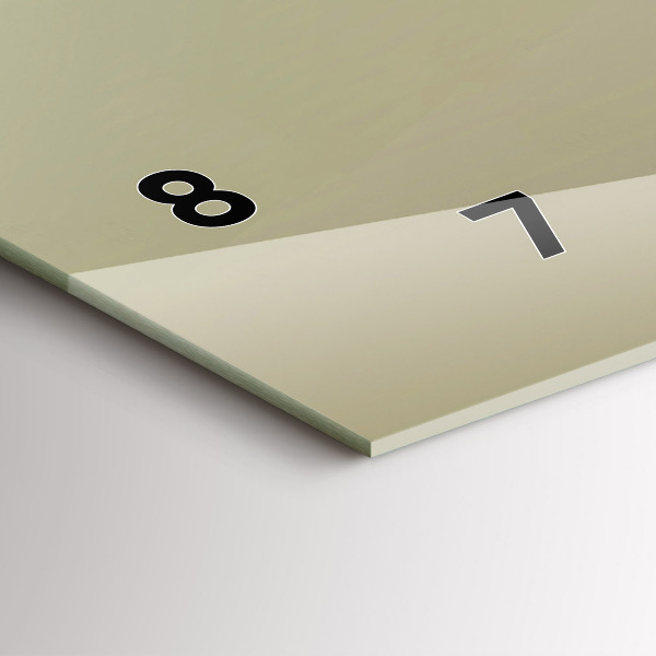 Orologio rettangolare Alce grafico