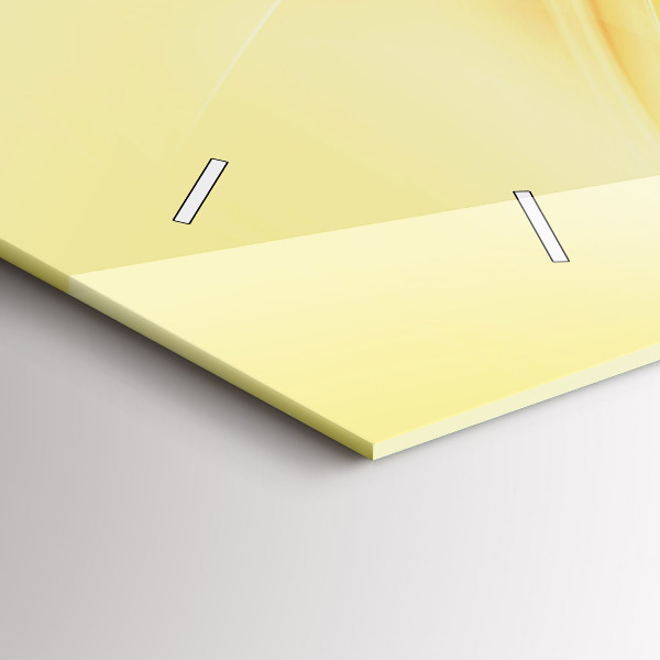 Orologio rettangolare Onde di astrazione