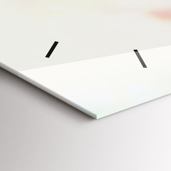 Orologio rettangolare Fiori primaverili