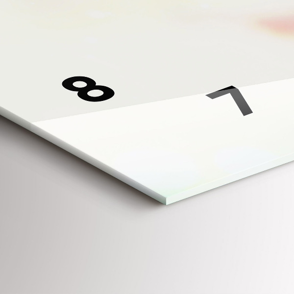 Orologio rettangolare Fiori primaverili