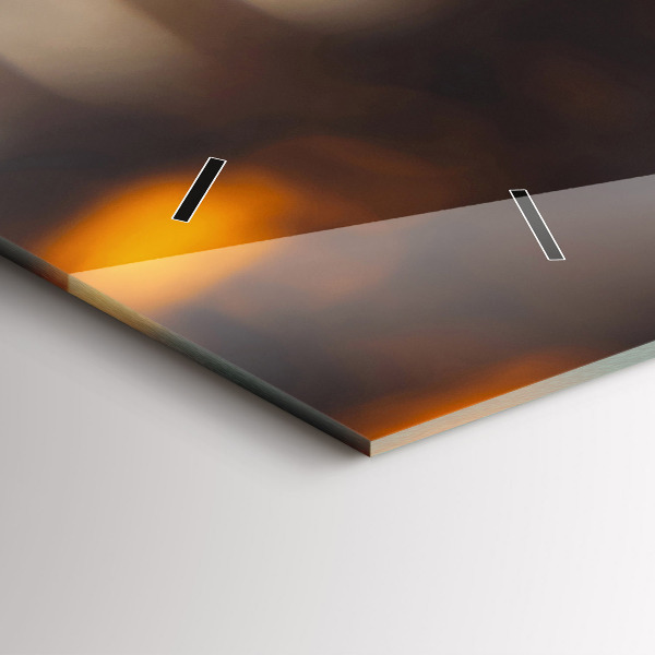 Orologio rettangolare Bottiglie di vetro