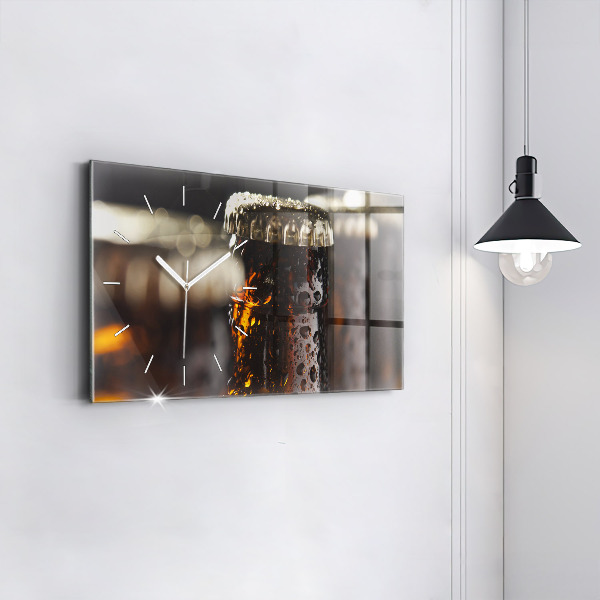 Orologio rettangolare Bottiglie di vetro