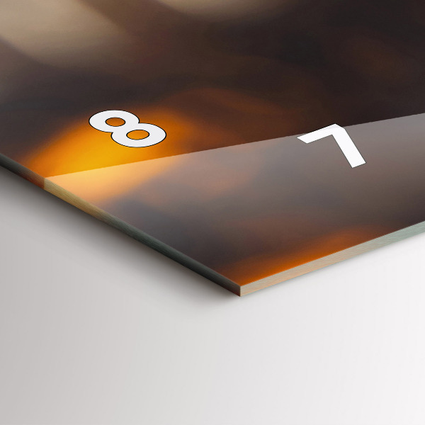 Orologio rettangolare Bottiglie di vetro