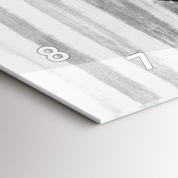 Orologio rettangolare Donna in bianco e nero