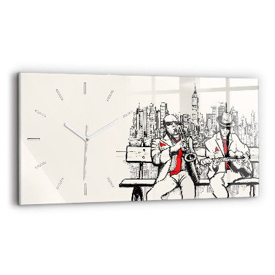 Orologio rettangolare Jazz a New York