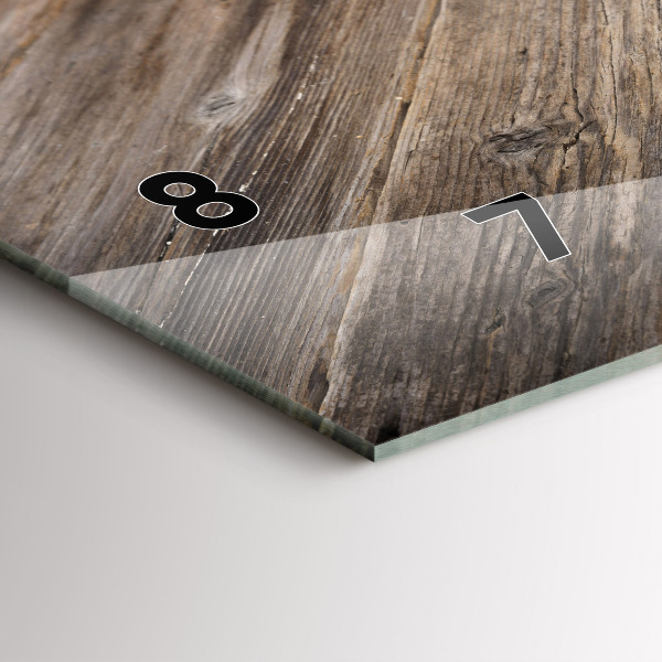 Orologio rettangolare Il cuore culinario d'Italia