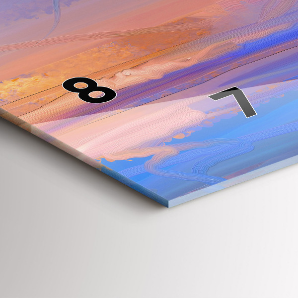 Orologio rettangolare Paesaggio marino