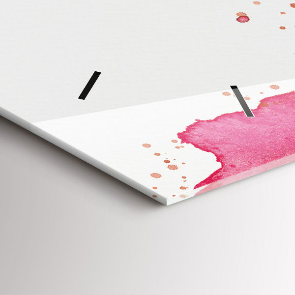 Orologio rettangolare Sfondo aquila acquerello