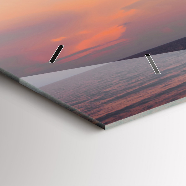 Orologio rettangolare Surf sulla spiaggia