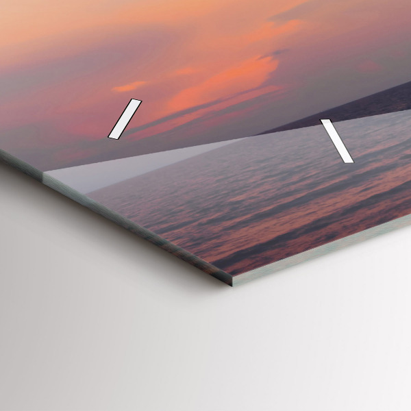 Orologio rettangolare Surf sulla spiaggia