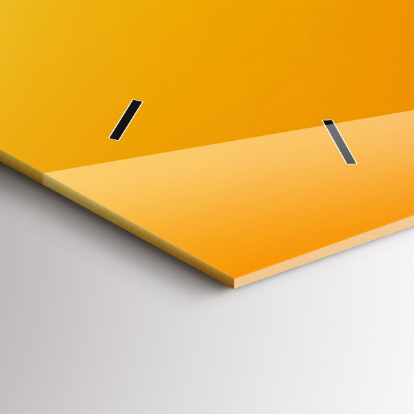 Orologio rettangolare Arancia