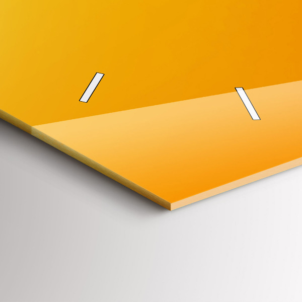 Orologio rettangolare Arancia