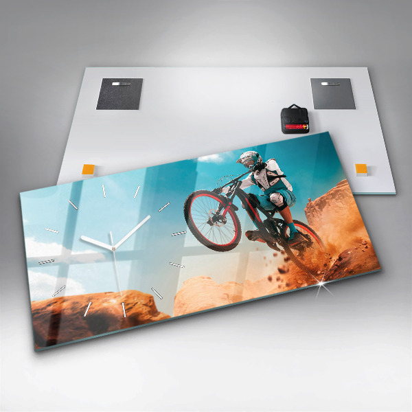 Orologio rettangolare Stuntman e adrenalina