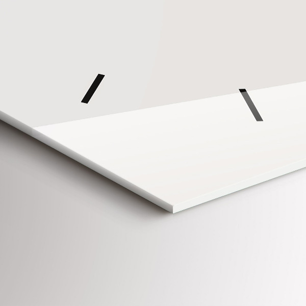 Orologio rettangolare ritratto dipinto di una tigre