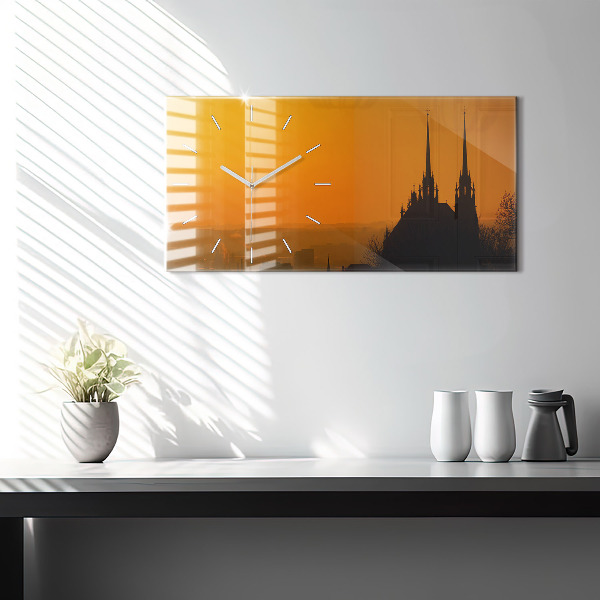 Orologio rettangolare Vista della Cattedrale di Brno