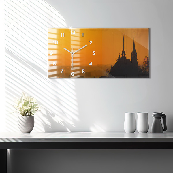 Orologio rettangolare Vista della Cattedrale di Brno