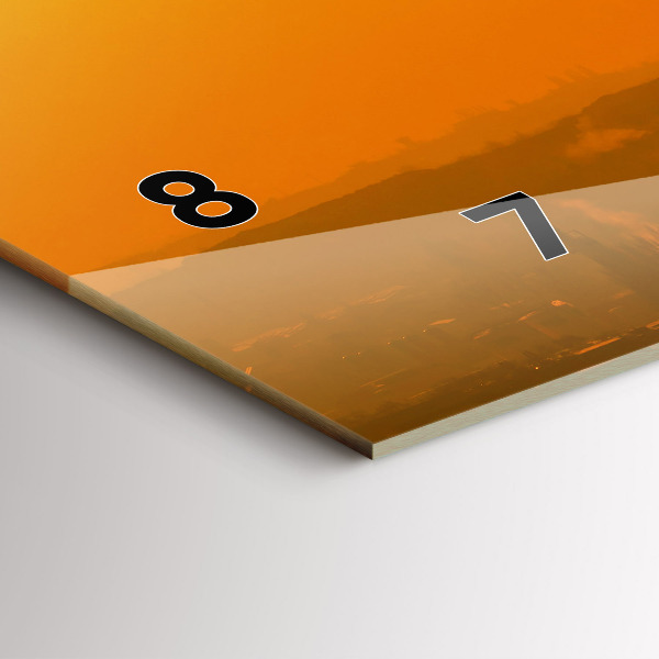 Orologio rettangolare Vista della Cattedrale di Brno