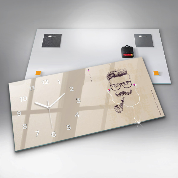 Orologi orizzontali Uomo con la pipa